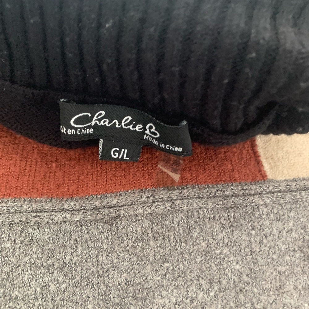CHARLIE B Multicolor Knit Sweater - Picture 2 of 3